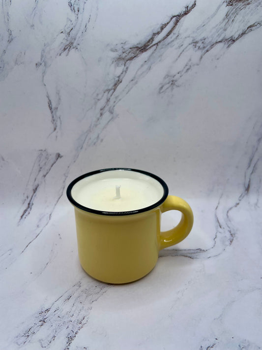 Mini Espresso Cup Candle, Vanilla